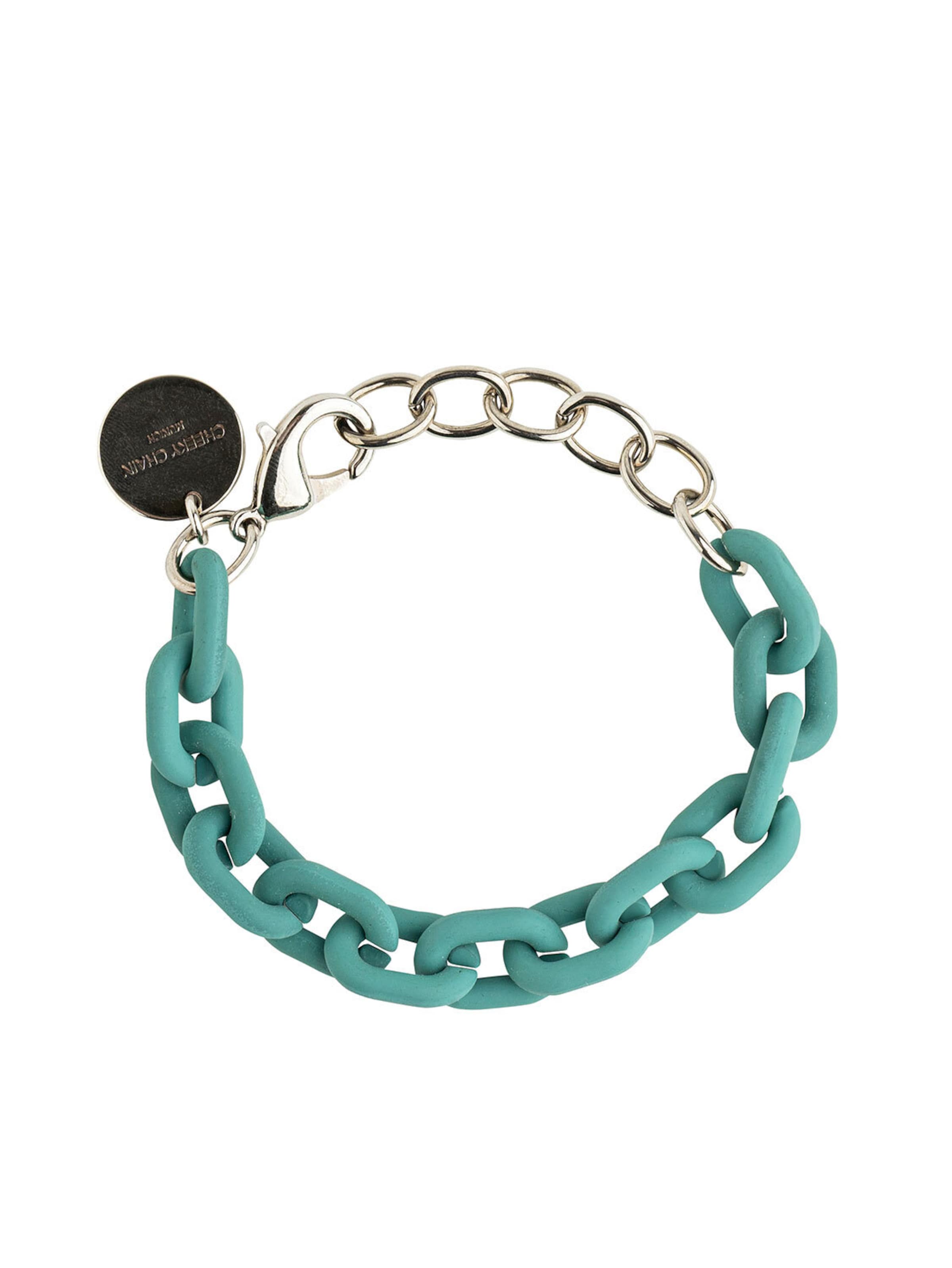 Cheeky Chain Munich Armband 'Lio' in Groen: voorkant