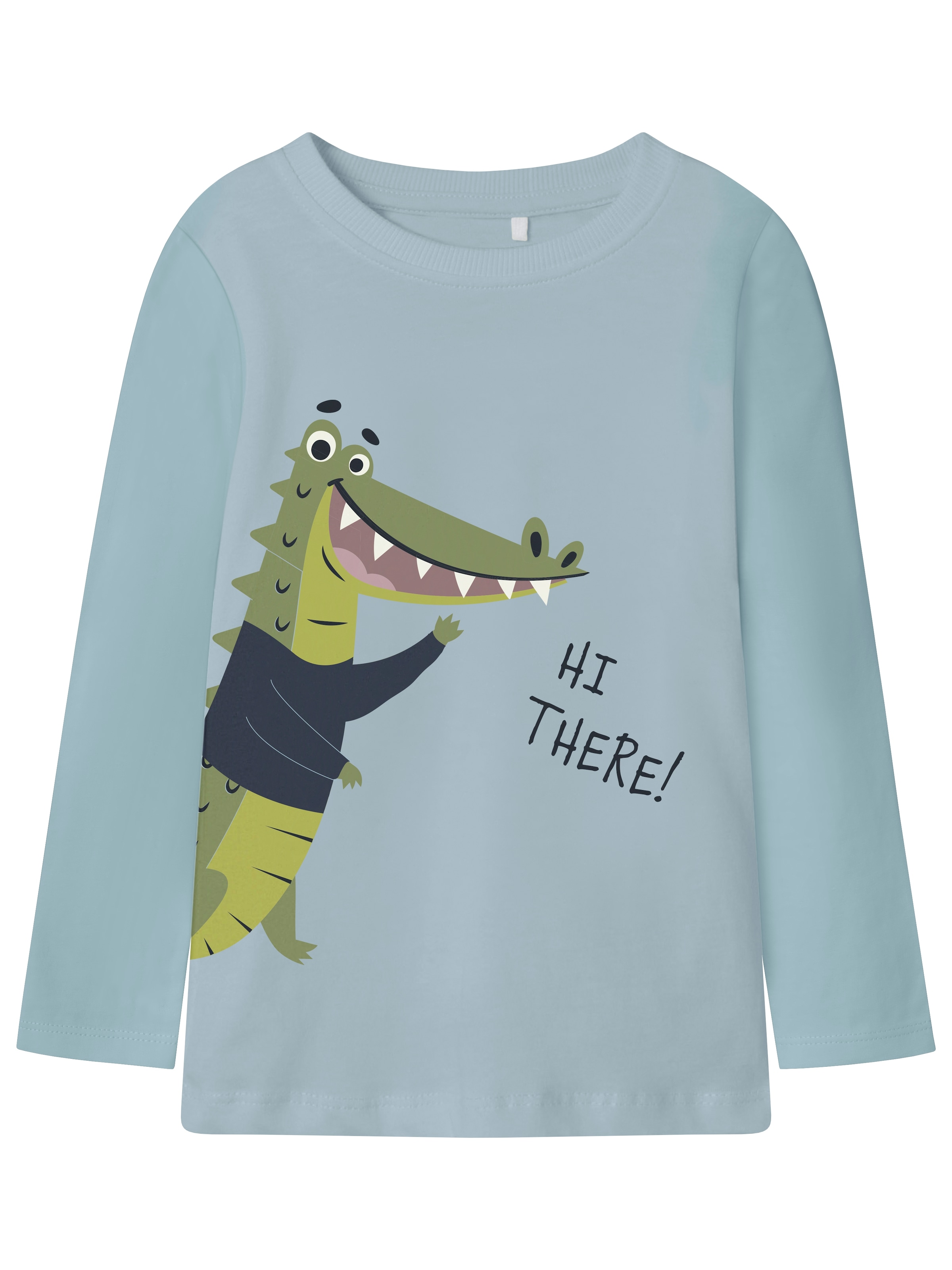 NAME IT Tričko – modrá: přední strana