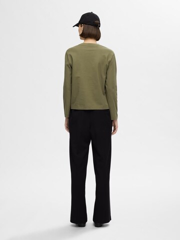 SELECTED FEMME Tričko 'SLFEssential' - Zelená