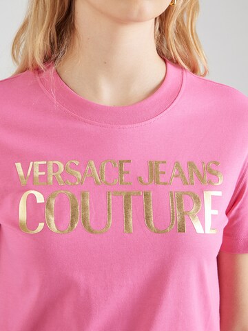 Maglietta di Versace Jeans Couture in rosa