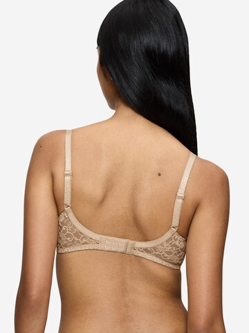 TRIUMPH T-Shirt BH 'Amourette' in Beige