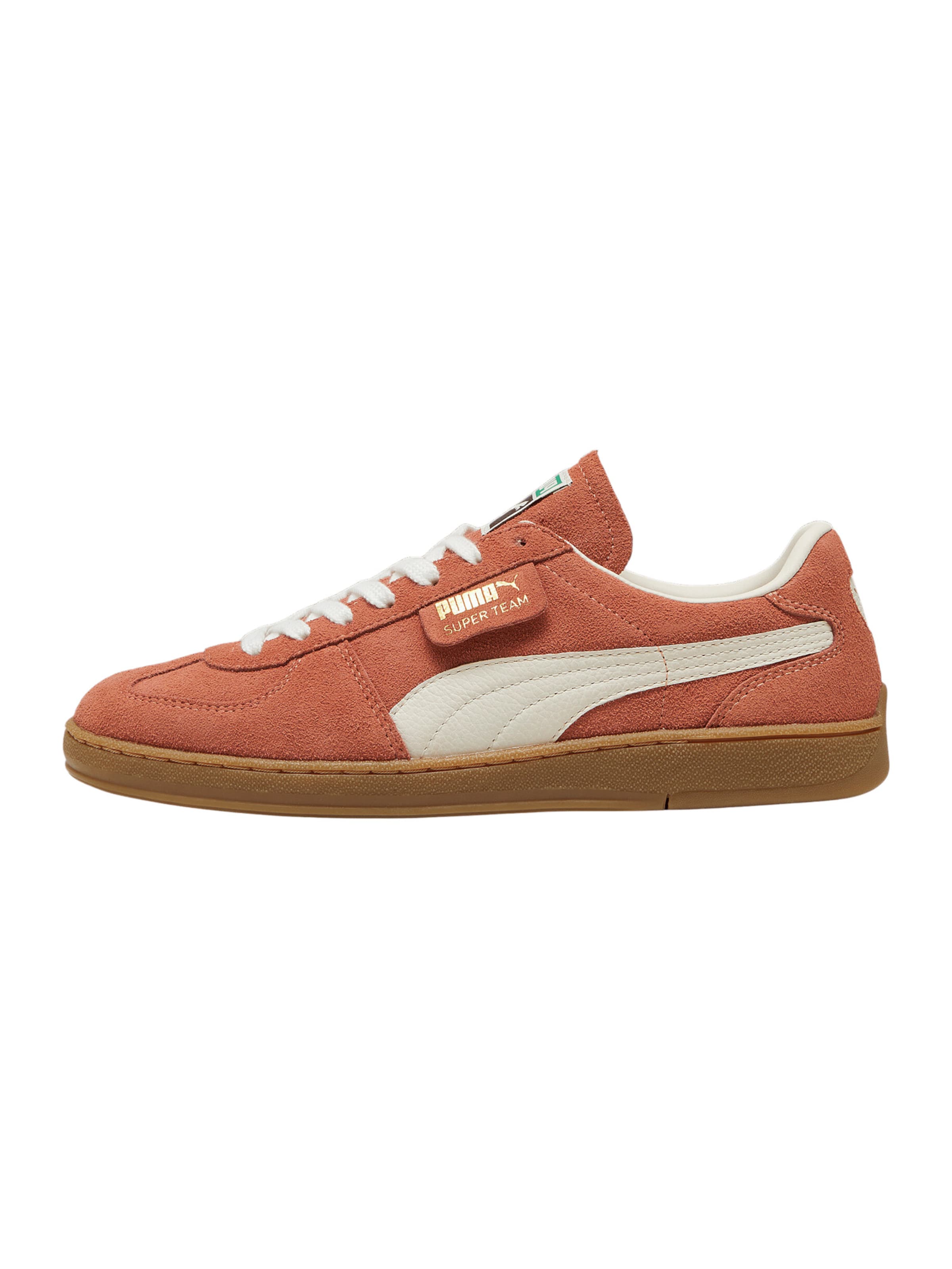 PUMA Sneaker 'Super Team' in beige / hellorange, Produktansicht