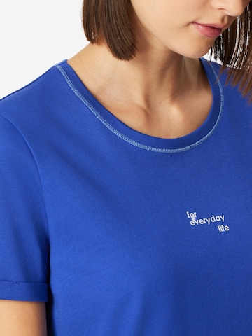 Chemise de nuit 'Casual Essentials' SCHIESSER en bleu