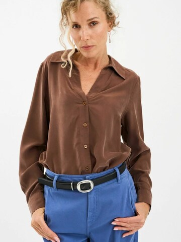 Pieszak Tričko ' PD-Percy ' – hnědá: přední strana