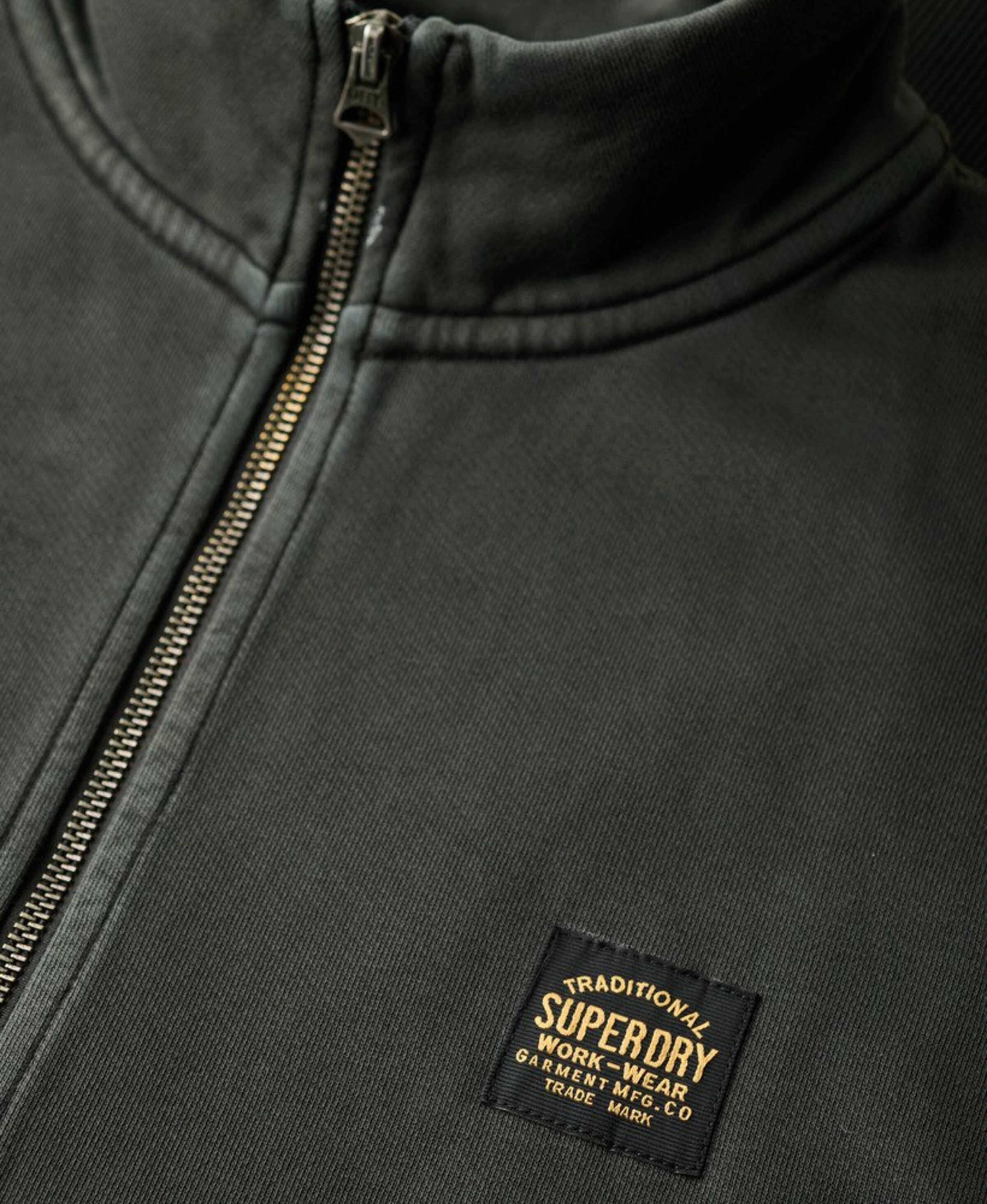 Superdry Sweatvest in Zwart