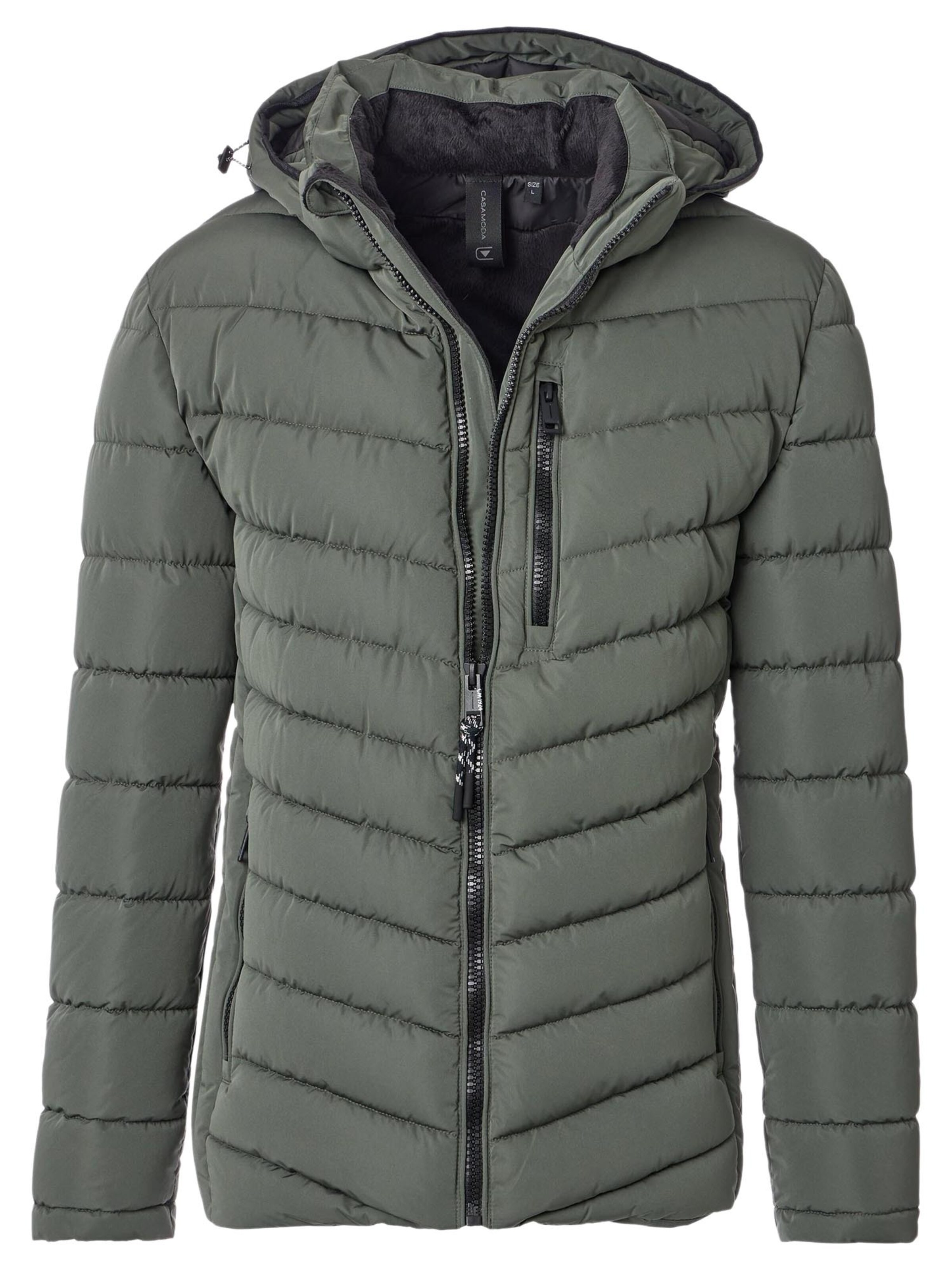 CASAMODA Übergangsjacke 'Basic'‌‌‌‌‌ in Grün: Vorderseite