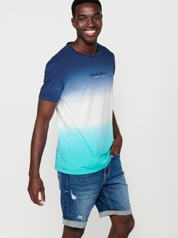 KOROSHI Shirt in Blauw