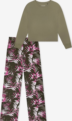 SCHIESSER Pyjama in Gemengde kleuren: voorkant