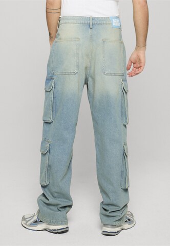 Pegador Wide leg Cargojeans 'Romain' in Blauw