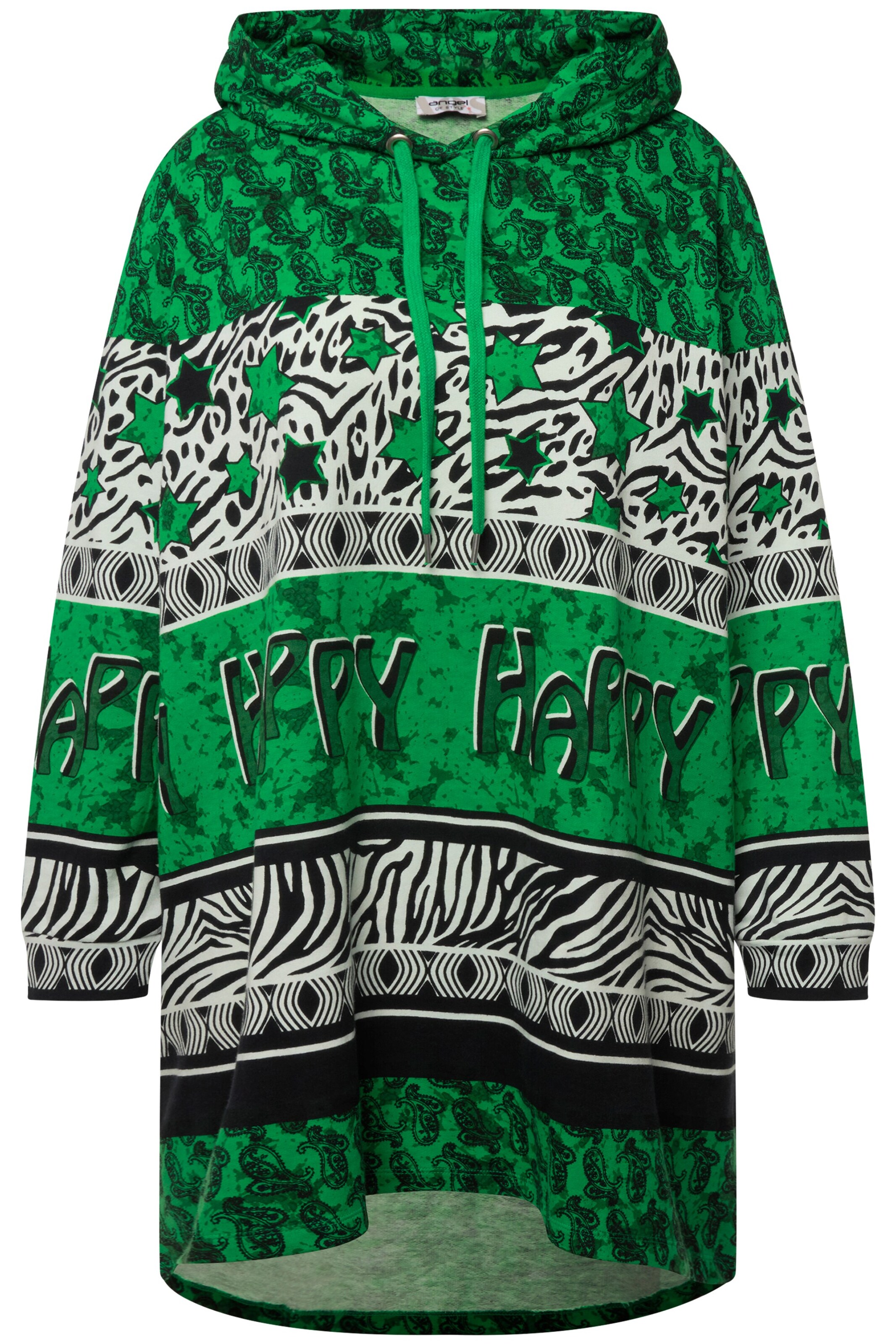 Angel of Style Sweatshirt in Groen: voorkant