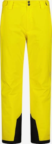CMP Workout Pants in Yellow: front