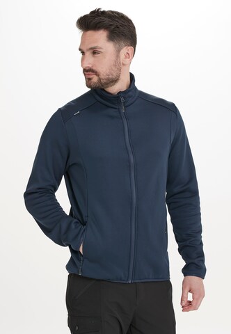 Whistler Athletic Fleece Jacket 'Fred' in Blue: front