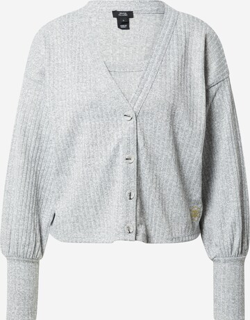 River Island Knit cardigan in Grey: front