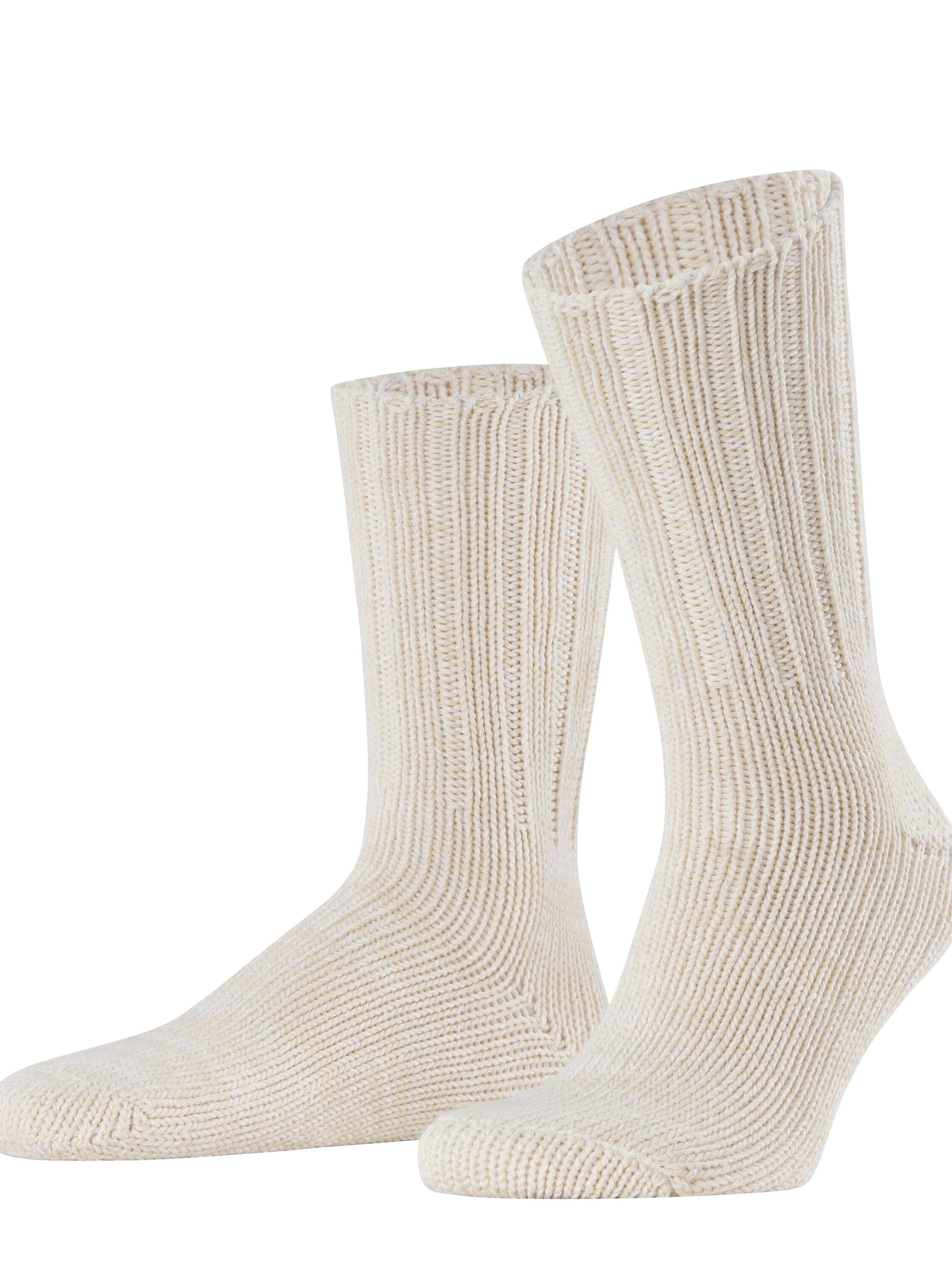 FALKE Socks 'Brooklyn' in Beige: front