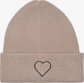 ONLY Beanie 'ONLALPHA' in Grey: front
