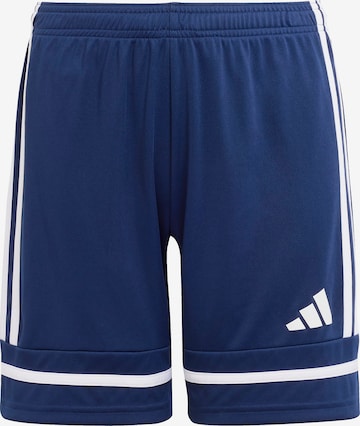 mėlyna ADIDAS PERFORMANCE Sportinės kelnės 'Squadra 25': priekis