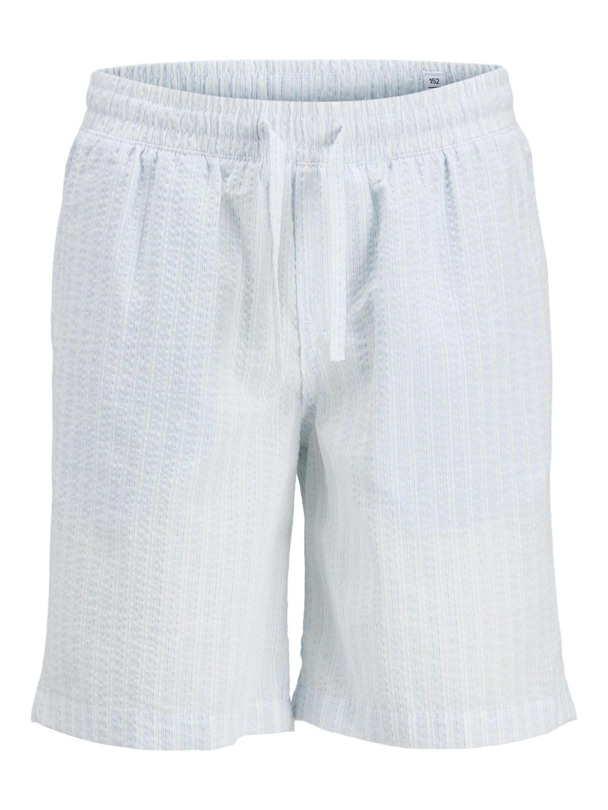 Jack & Jones Junior Regular Trousers in Blue: front