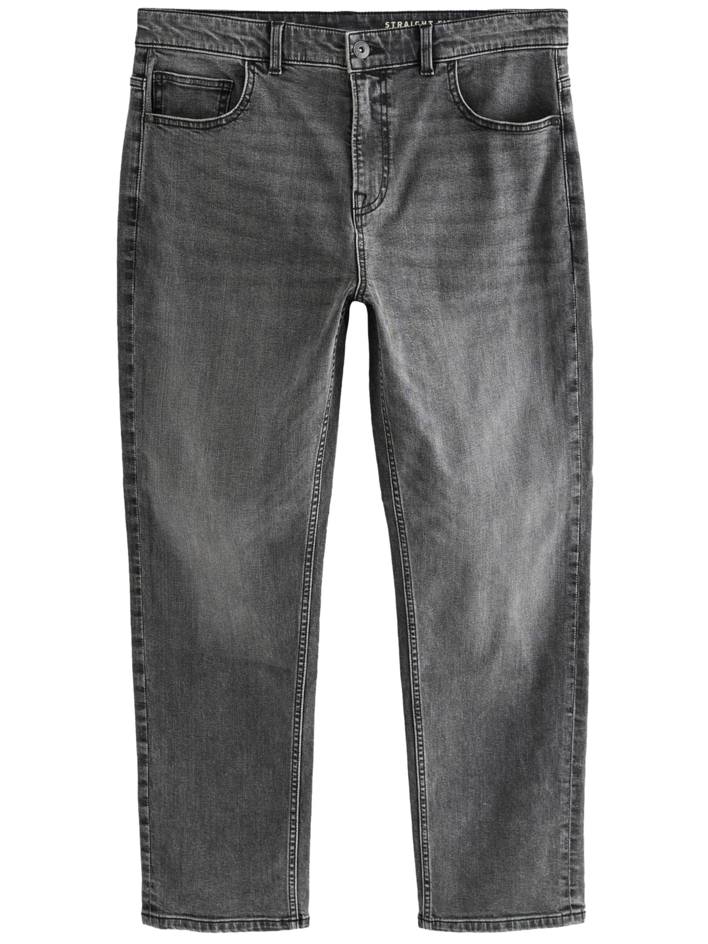 Next Loose fit Jeans in Grey: front