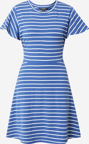 Robe 'YASHIRA' Lauren Ralph Lauren en bleu : devant