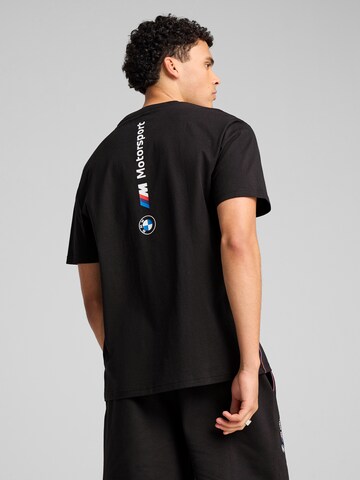 PUMA Shirt 'BMW Essentials+' in Black: front