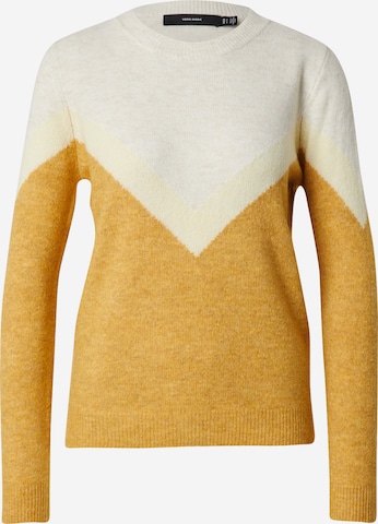 VERO MODA Pullover 'VMPLAZA' in Beige: Vorderseite