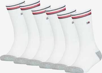 Chaussettes TOMMY HILFIGER en blanc : devant