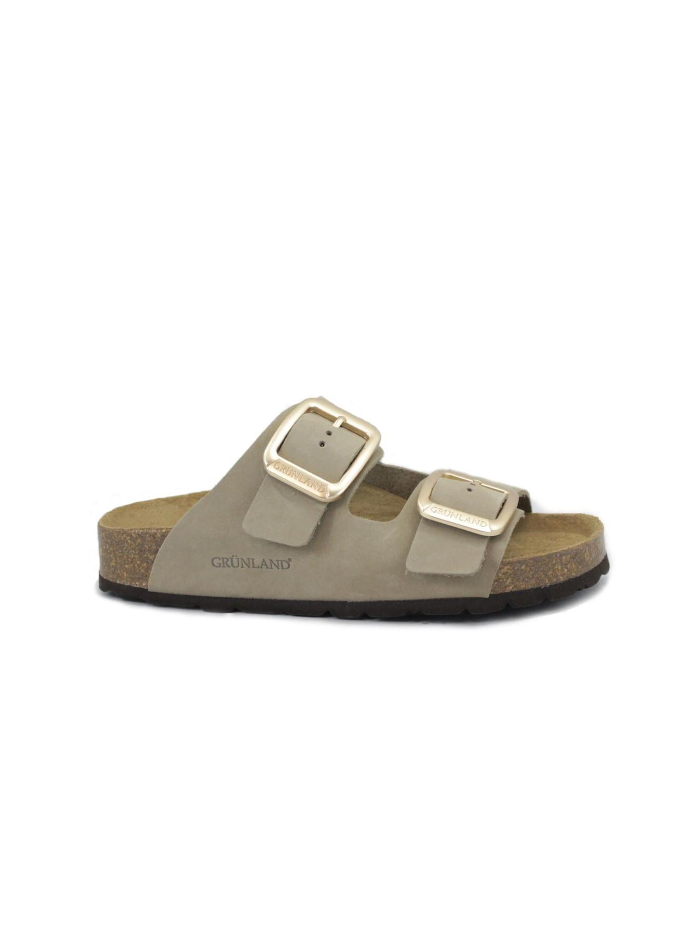 Grunland Pantolette‌‌‌‌‌‌‌‌ in Beige: Vorderseite