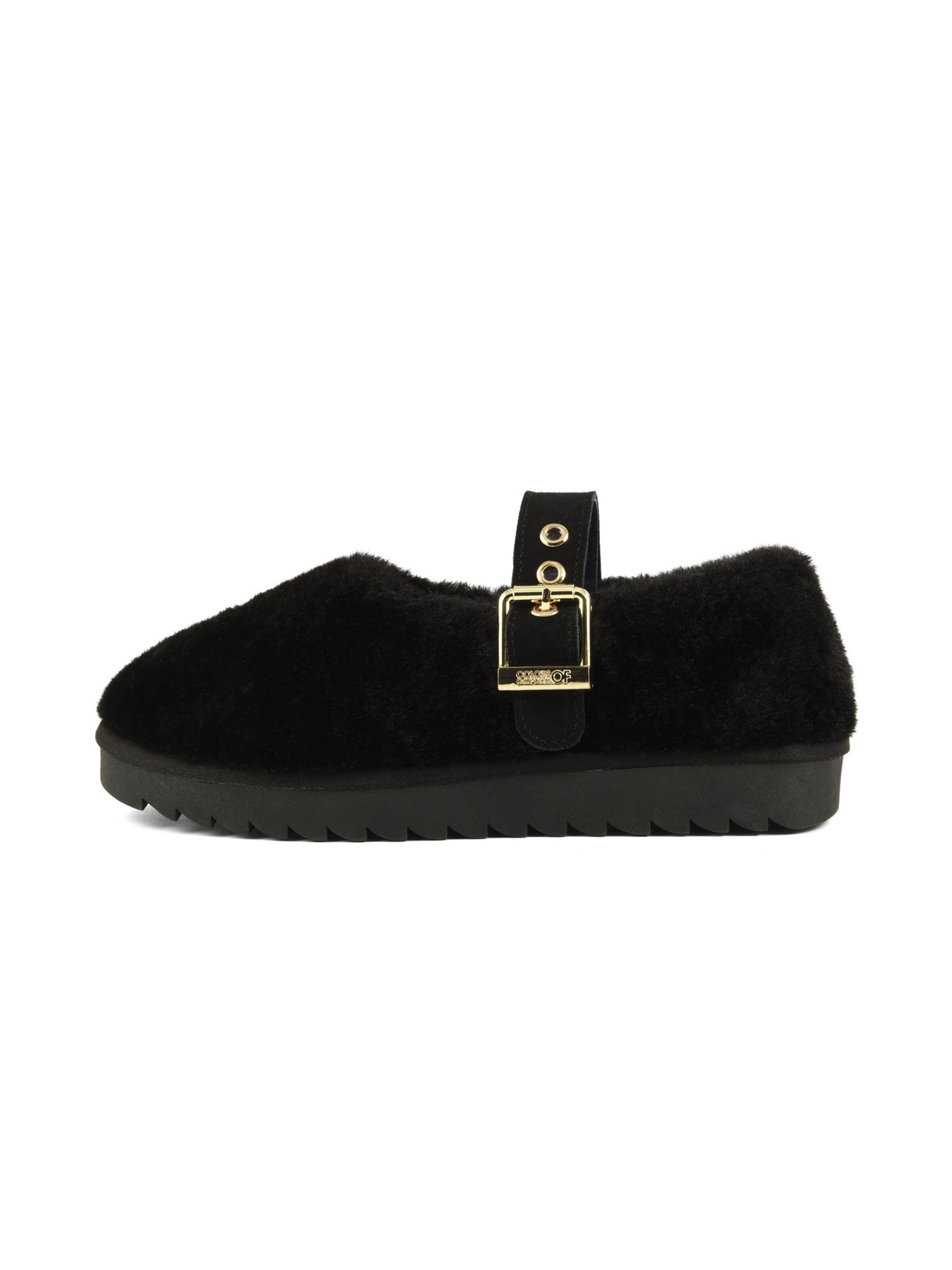 Ballerina con cinturino di COLORS OF CALIFORNIA in nero: lato