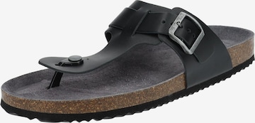 GEOX Teenslippers in Zwart: voorkant