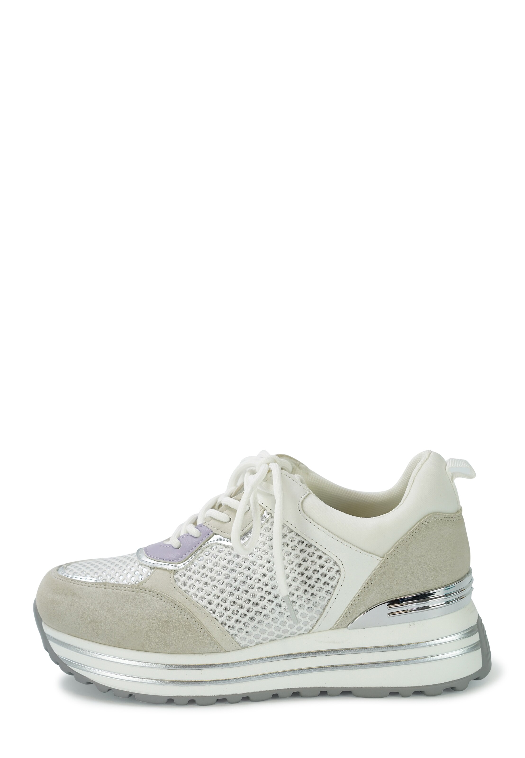 Lady Glory Platform trainers 'MAGALI' in White