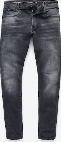 G-Star RAW Slimfit Jeans in Zwart: voorkant