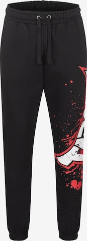 Tapout Tapered Urheiluhousut värissä musta: etupuoli