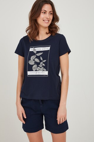 Fransa - Camiseta en azul: frente