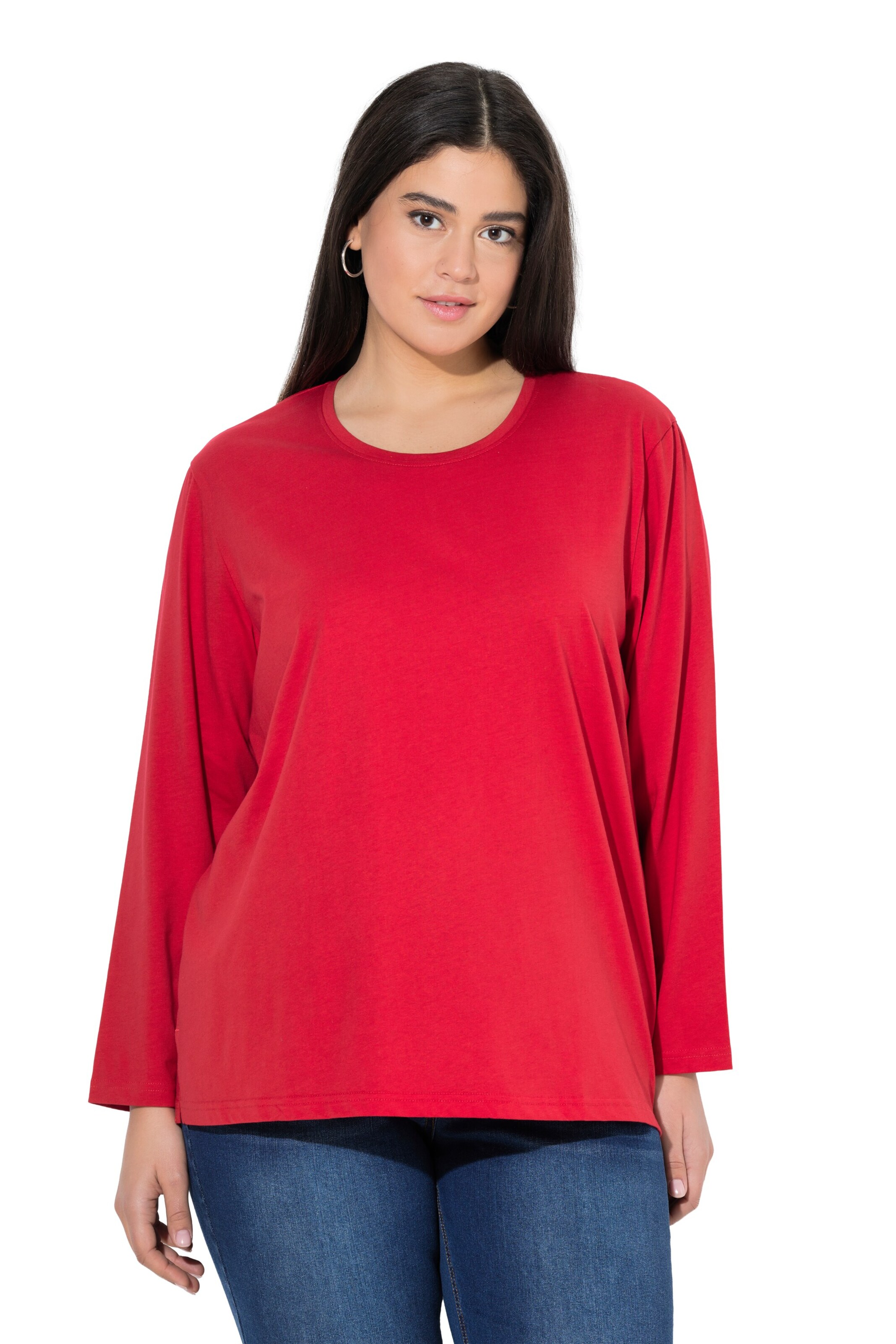 Ulla Popken Shirt in Red: front