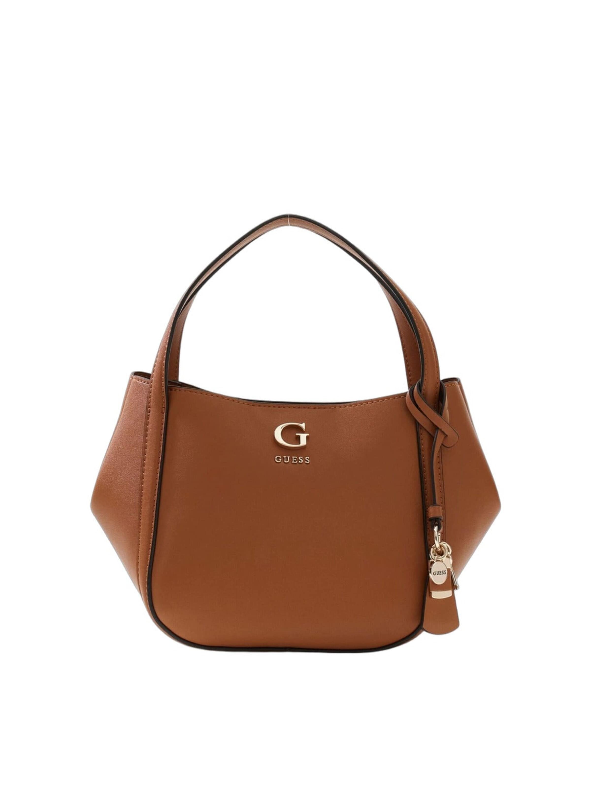 GUESS Käekott 'Guess Sac à Main Coleen Petit Caramel', värv pruun: eest vaates