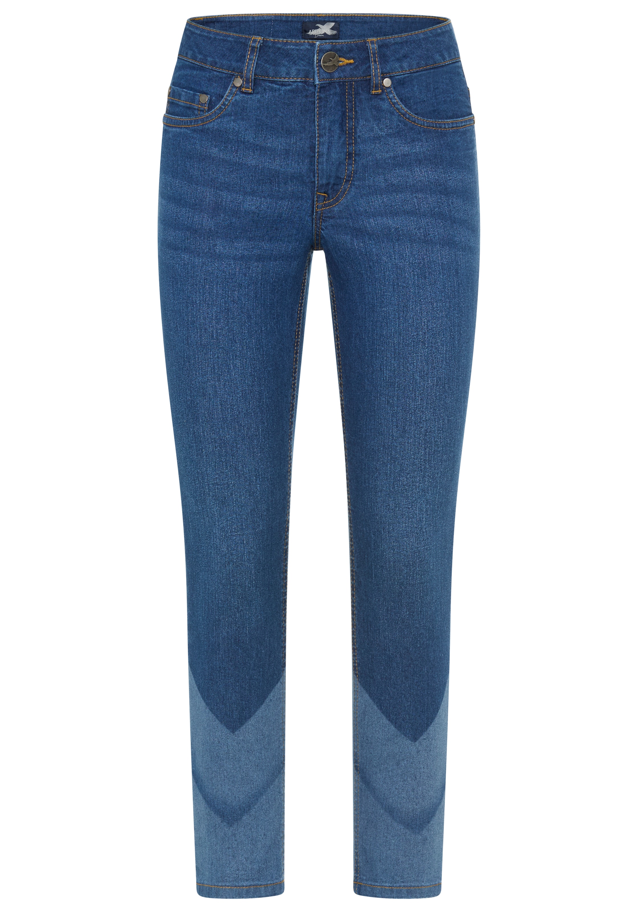 ARIZONA Skinny Jeans in Blue: front