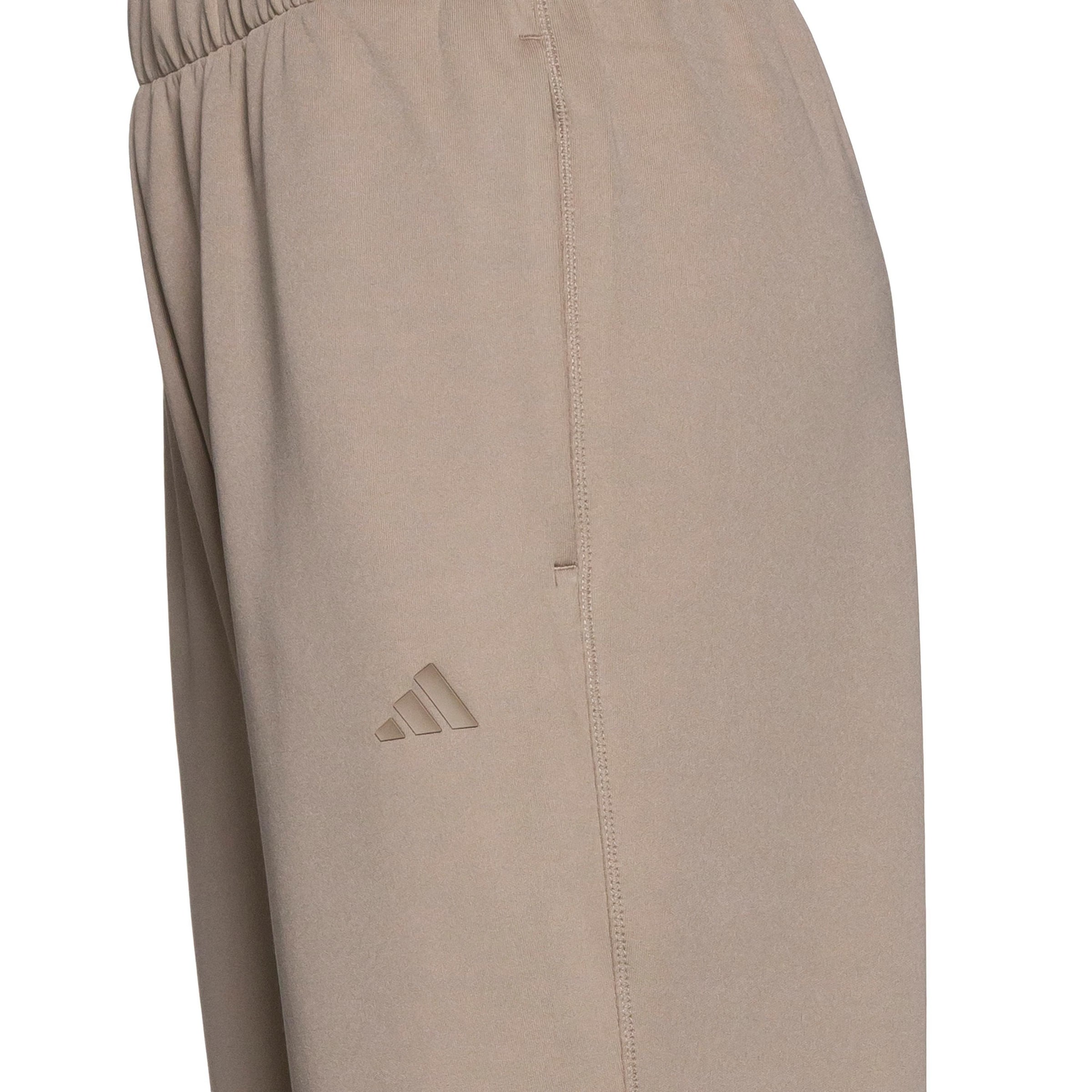 ADIDAS PERFORMANCE Tapered Workout Pants 'MOTION ES' in Beige