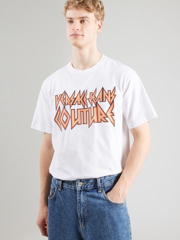 Maglietta di Versace Jeans Couture in bianco: frontale