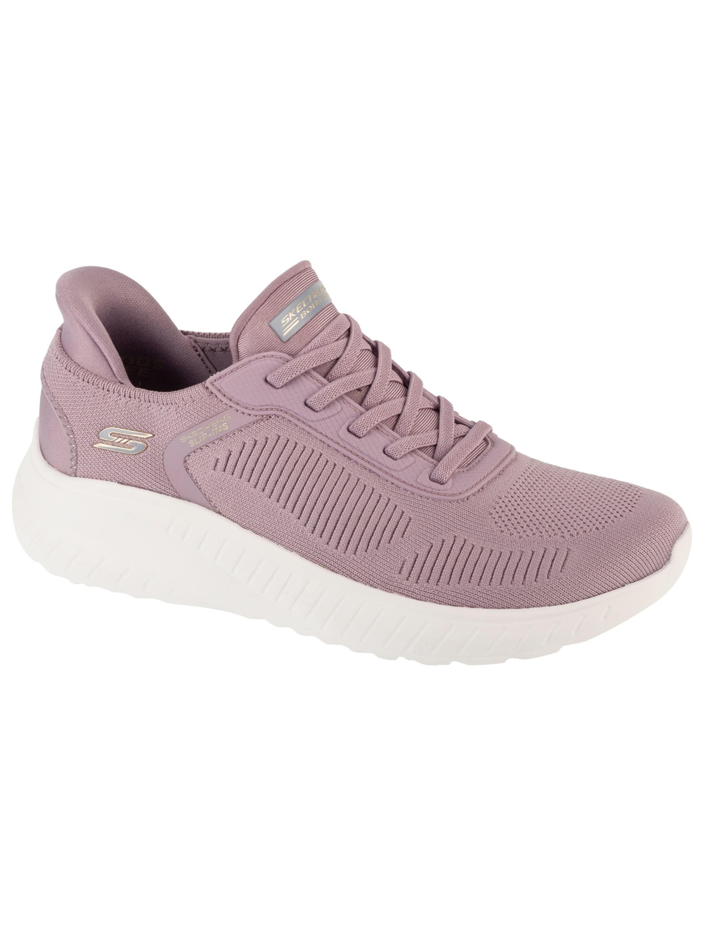Baskets basses 'Slip-Ins: BOBS Sport Squad Chaos - Current Muse' SKECHERS en violet : devant