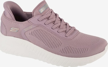 Baskets basses 'Slip-Ins: BOBS Sport Squad Chaos - Current Muse' SKECHERS en violet : devant