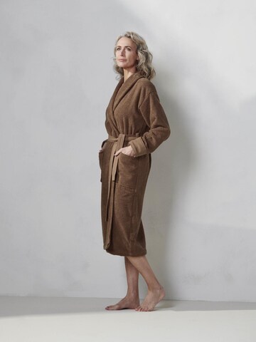 ESSENZA Long Bathrobe in Brown