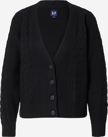 GAP Knit cardigan in Black: front