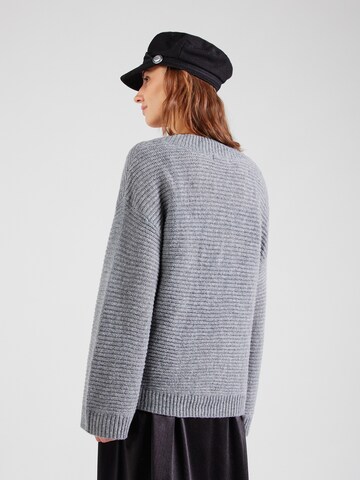 JDY Sweater 'JDYMADDY' in Grey