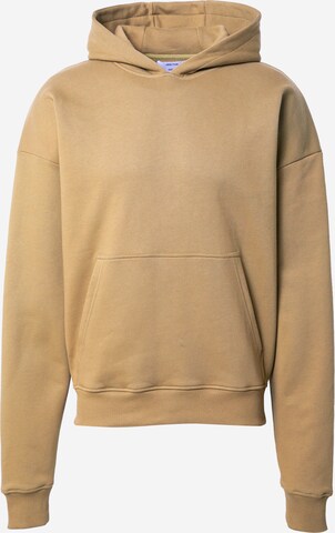 DAN FOX APPAREL Sweatshirt 'Dean' in Beige: predná strana