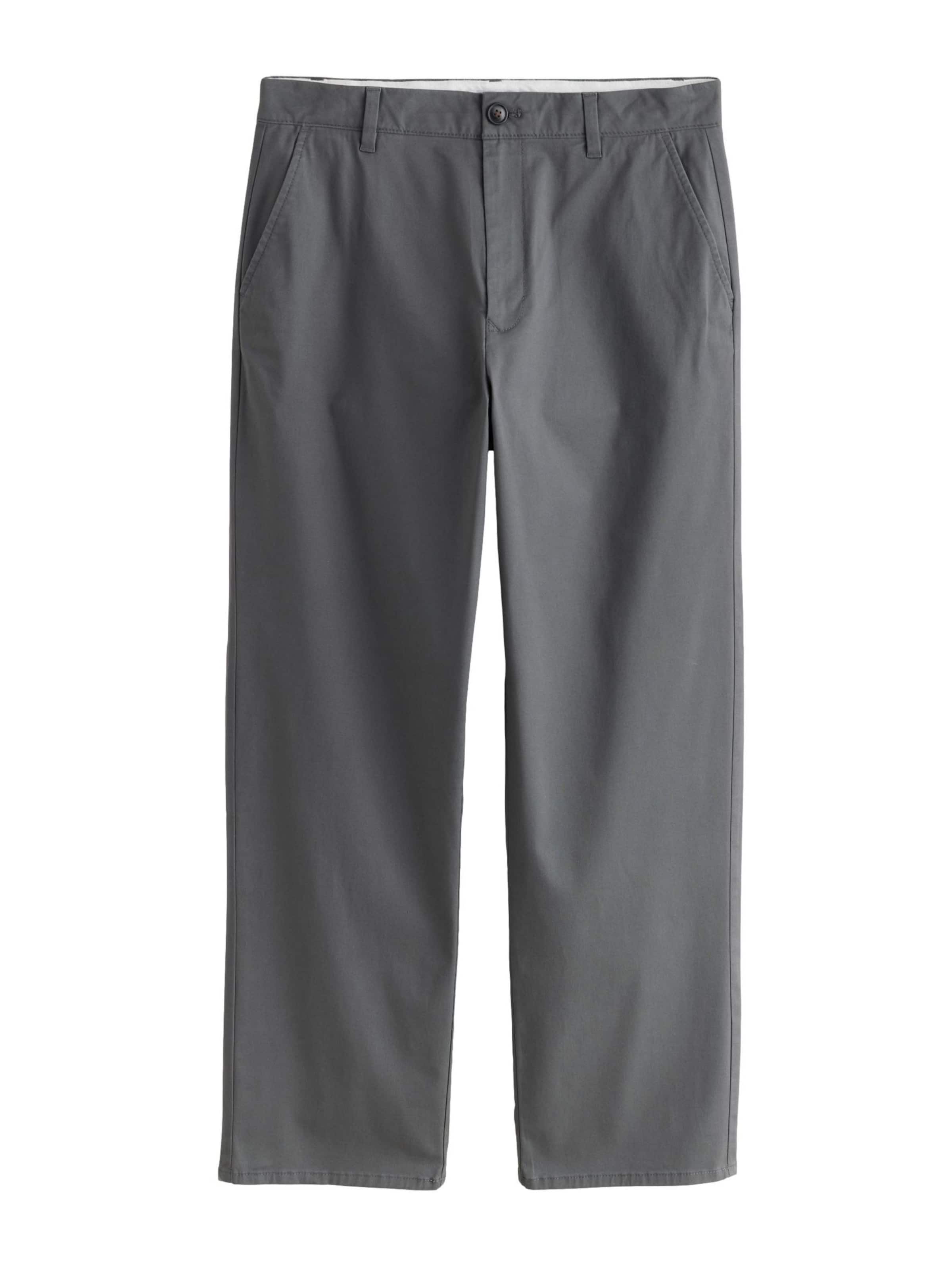 Largi Pantaloni eleganți de la Next pe gri: față
