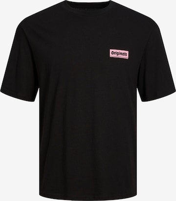 JACK & JONES - Camiseta 'BURNING' en negro: frente