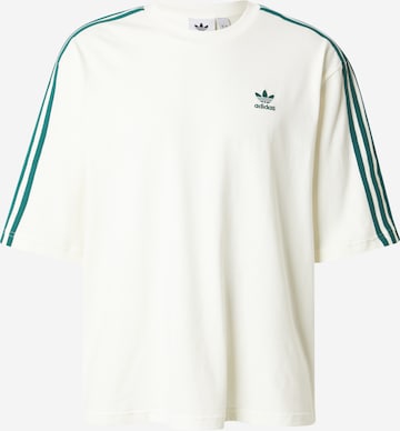 T-Shirt 'Adicolor' ADIDAS ORIGINALS en blanc : devant