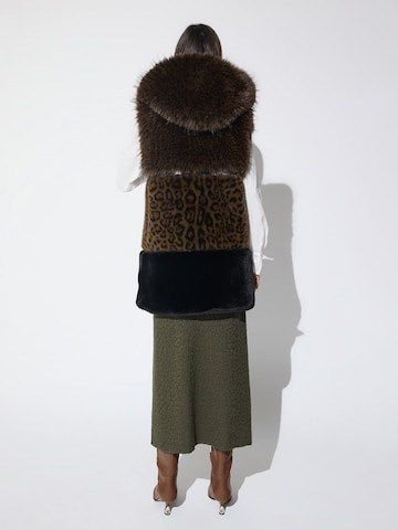 Cardigan Lola Casademunt en marron : derrière