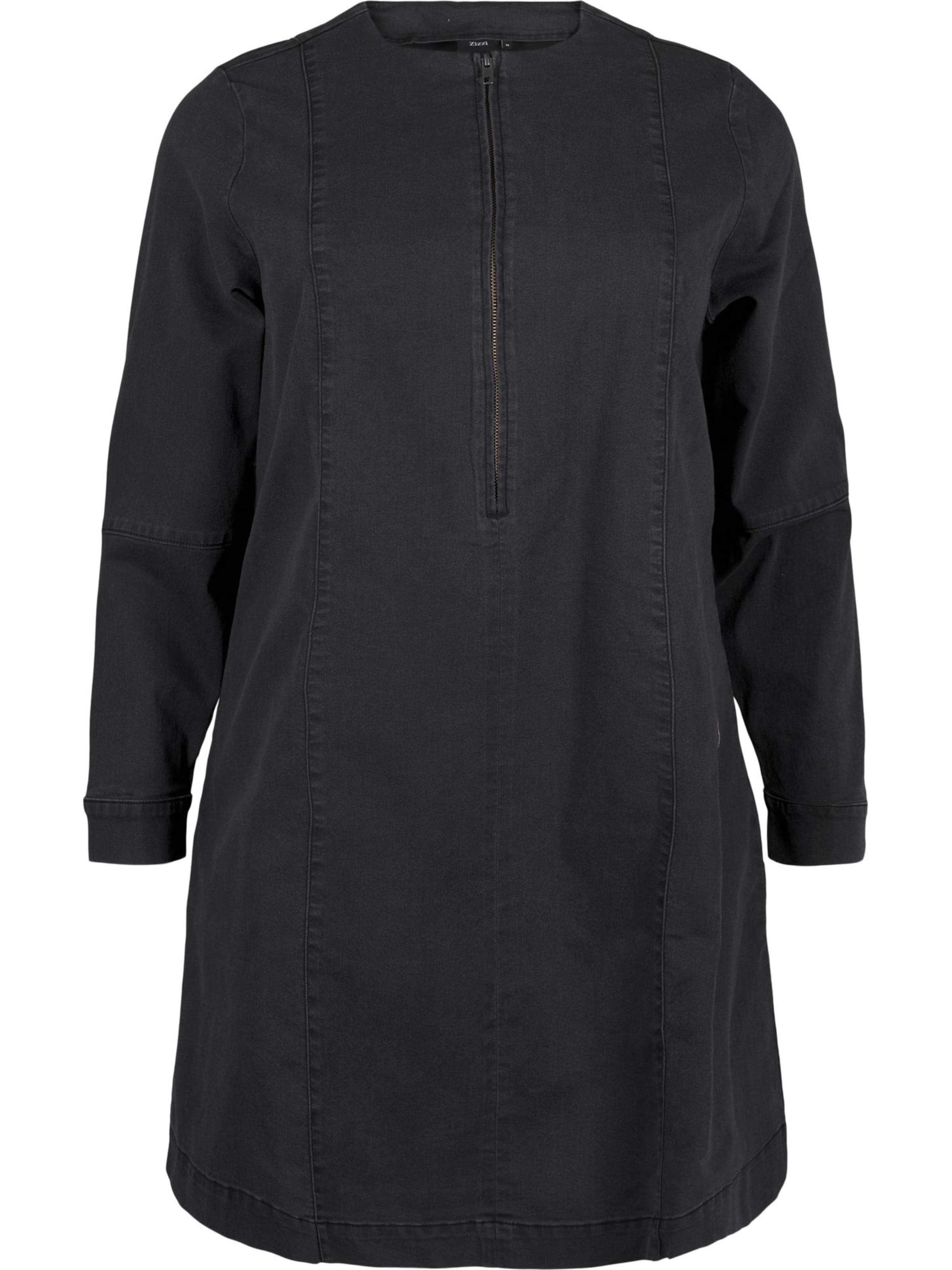 Abito 'ELIEA' di Zizzi in grigio: frontale