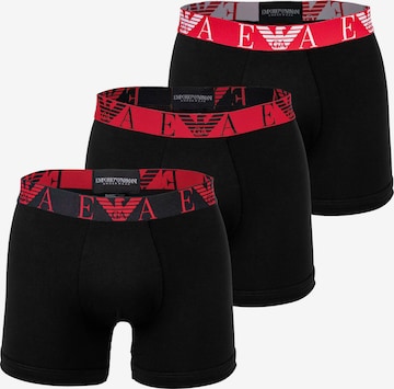 Boxer di Emporio Armani in nero: frontale